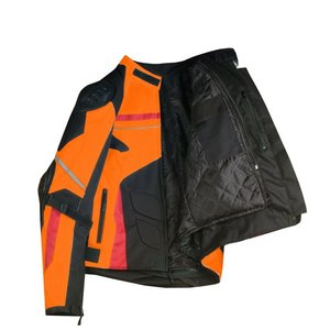 เสื้อแจ็คเก็ตมอเตอร์ไซค์ทัวร์ริ่ง AirTrek แบบกันน้ำสำหรับทุกเพศ พร้อมตาข่ายลายเรียบ ป้องกันการกระแทกสำหรับนักขี่มอเตอร์ไซค์ แบบไม่มีแขน ใส่ได้ทุกฤดู พิมพ์ลาย 3 มิติ - Product Image 3