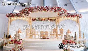 Jaipuri Style extérieur mariage Mandap extérieur Designer mariage indien Mandap superbe mariage indien Mandap décor idées Australie - Product Image 2