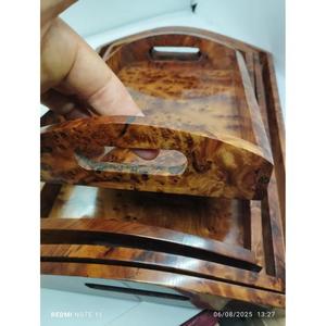 Artesanía de Madera de Tuya Marroquí de Lujo, Hecha a Mano, Raíz de Tuya Natural, Decoración Tradicional Marroquí para el Hogar, Regalo - Product Image 1