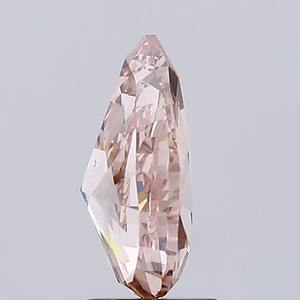 Diamant de laboratoire de forme poire 2,13 carats, rose vif fantaisie, VVS2 - Product Image 1