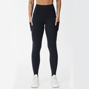 Fitness Pants Yoga <b>Leggings</b> for Women <b>High</b> <b>Waist</b> Elastic Solid Color Unique Design Best Quality Women <b>Leggings</b> Workout Yoga Pant - Product Image 5