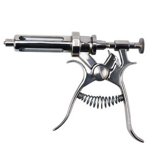 Premium Builted 30ml 50ml Jeringa veterinaria automática continua Inyector de animales de acero inoxidable para inyecciones Ganado de vaca - Product Image 5