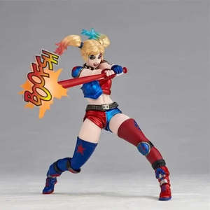 Figurine Harley Quinn DC en plastique de 30 cm, état neuf, ensemble de figurines d'action pour la collection des filles, décoration de la maison, accessoires d'anime, boîte - Product Image 3