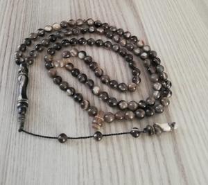 Tasbih Misbaha Musulmán de 99 Cuentas de Oración Islámica de Cuerno de Búfalo REAL - Product Image 4