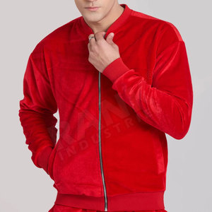 ชุดวอร์มกำมะหยี่ผู้ชายขายส่งจำนวนมาก คุณภาพสูง เสื้อฮู้ด กางเกงวอร์ม ออกแบบเองได้ ชุดวอร์มกำมะหยี่ผู้ชาย - Product Image 5