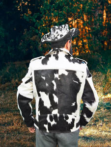 Chaquetas de piel de vaca natural personalizadas de alta calidad más populares para hombre, chaqueta de cuero superventas para hombre - Product Image 2