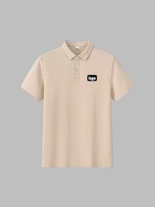 เสื้อโปโลผ้าฝ้ายสำหรับผู้ชายชุดยูนิฟอร์มทำงานลำลองระบายอากาศผลิตโลโก้ตามสั่งจากโรงงานในเวียดนาม - Product Image 3