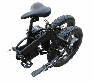 Meilleure vente 1000w/48v deux places gros pneus vélos électriques pliants vélos électriques Scooters nouveau - Product Image 3