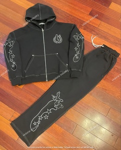 Custom <b>Thermal</b> Breathable Winter Tracksuit Jogger Set <b>for</b> Men <b>Women</b> Adult Kid Fans Hoodie Pants Outfit Plus Size Printed Design - Product Image 6