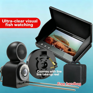 เครื่องหาปลาขนาด 5 นิ้ว ความสว่าง 2500NIT ความละเอียด 800*480 กล้องใต้น้ำกันน้ำ IPX68 สำหรับตกปลา อุปกรณ์หาปลาใช้งานได้ 10 ชั่วโมง - Product Image 6