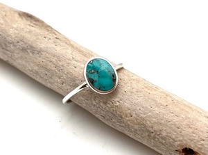 Turquoise Gemstone Jewelry For Women <b>Silver</b> <b>Boho</b> Style <b>Ring</b> Jewelry 925 Sterling <b>Silver</b> Trending Handmade <b>Ring</b> Gift For Mom - Product Image 3
