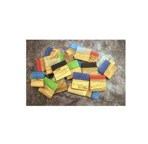 ชุดเรซิ่นและที่รองแก้ว4ชิ้นพร้อมขาตั้งสำหรับถาดรองแก้วชา - Product Image 2