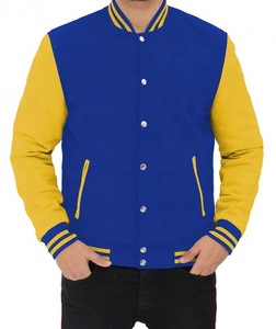 Chaqueta personalizada al por mayor nueva facción con logotipo personalizado para hombre con diferentes colores Varsity/Lettermen Jacket - Product Image 2