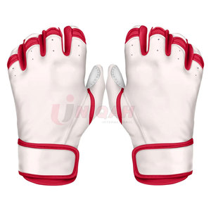 OEM Cabretta cuero béisbol Softball guantes de bateo cómodo puño corto con muñeca duradera transpirable y duradero - Product Image 5
