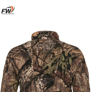 Chaqueta cortavientos impermeable personalizada, deportiva, táctica, de invierno, para caza, con sublimación de camuflaje. - Product Image 3