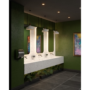 Custom Prime Core Artificial Kitchen & Bathroom Vanity <b>Tops</b> Calacatta Quartz Countertops Prefab Cut Hotel Projects - Product Image 1