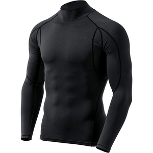 OEM Chemise de sport unisexe à manches longues Mma Rashguard pour homme Logo personnalisé Polyester vierge Surf Compression Taille adulte - Product Image 2