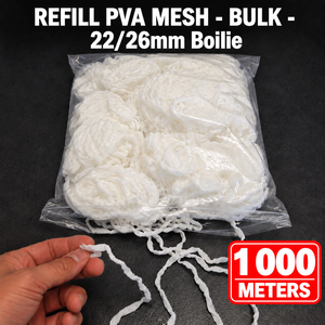 Rete in PVA per Ricarica 22/26mm 1000m, Ecologica, Idrosolubile, per Presentazione Esche, Pesca alla Carpa in Acqua Dolce - Product Image 2