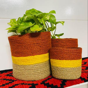 High Quality <b>Hanging</b> Pottery Flower Plants Pot <b>Baskets</b> Handmade, Customized Colors, Designs, Dimensions, Attached <b>Accessories</b> - Product Image 1