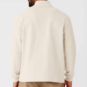 Pull en molleton à fermeture éclair pour homme-Veste polaire douce et chaude pour les activités de plein air, les vêtements décontractés et la superposition hivernale - Product Image 6