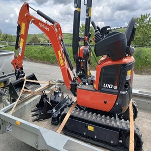 รถขุดขนาดเล็ก U10-5 Zero Tail Swing รุ่นปี 2023 พร้อมมอเตอร์ไฮดรอลิกเสริม ราคาโรงงาน ขายดี - Product Image 1