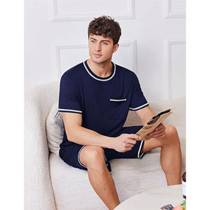 Ensemble de vêtements de sport respirants pour hommes-T-shirt et short décontracté pour l'entraînement d'été Jogging Usage quotidien - Product Image 3