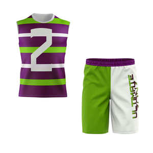 Haute jeunesse 7on7 Football américain Football vêtements de sport sur mesure Polyester nouveau Style XL taille respirant Sublimation drapeau 7on7 - Product Image 4