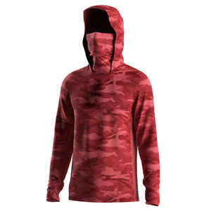 Sweat à capuche de pêche pour hommes à séchage rapide à manches longues Sweat-shirt de pêche à capuche Spandex Polyester OEM Sweat à capuche de pêche pour hommes - Product Image 4