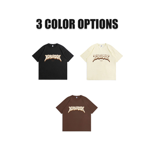 เสื้อยืดสำหรับผู้ชายทรงโอเวอร์ไซส์ลำลองทรงบ็อกซี่ฟิตเนส - Product Image 6