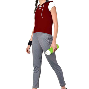 Débardeur sans manches à capuche pour femme de qualité supérieure, léger, décontracté, vêtements de sport pour l'entraînement physique et le style de rue - Product Image 2