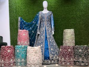 ชุด Sherwani สำหรับผู้หญิงโดย fabzone NET jarkan กระป๋องหนัก - Product Image 4