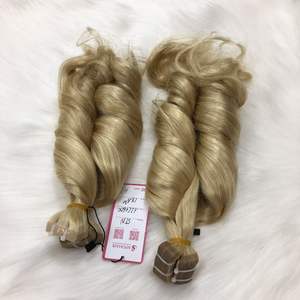 ผมต่อแบบเทปธรรมดาสไตล์เวียดนามผมลอนดูเปียโนธรรมชาติ - Product Image 5