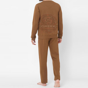 Conjuntos Deportivos de Hombre de Alta Calidad para Invierno, Casuales, Sólidos, 100% Algodón, Corte Regular, Ropa de Moda al por Mayor - Product Image 4