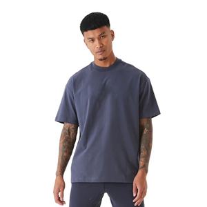 Camisetas de manga corta de gran tamaño para hombre, el mejor color sólido, ropa de verano con cuello redondo, fabricación de ropa al por mayor con diseño impreso - Product Image 1