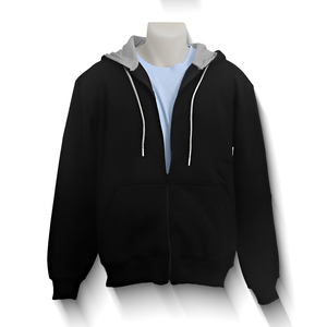 Sweat à capuche pour homme personnalisé OEM avec logo 2026, polaire chaud, pull d'hiver, style streetwear, vêtements bon marché provenant d'un fournisseur du Bangladesh - Product Image 2