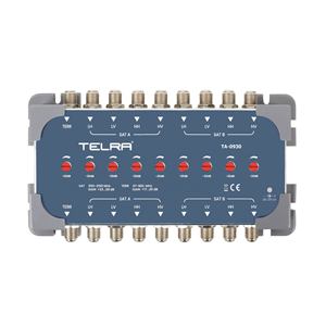 Amplificador Multiconmutador Satelital 9x9, Amplificador de Señal de TV Satelital, Amplificadores de Línea - Product Image 1