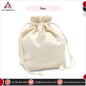 Meilleur revendeur de sacs à cordon en toile de coton biologique de qualité supérieure, couleur crème, pour hommes/femmes, disponibles avec logo personnalisé - Product Image 2