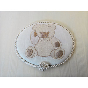 Conjunto de Ropa Casual de Algodón para Recién Nacido, 2 Piezas, con Estampado de Oso Bordado - Product Image 4