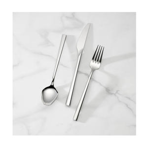 Couverts en acier inoxydable de bonne qualité de luxe fabriqués en Inde ensemble de couverts en métal plaqué argent pour les besoins quotidiens - Product Image 5