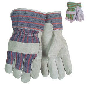 100% bông mùa Đông Hàn găng tay an toàn Cuff bền ngoài trời công nghiệp làm việc găng tay chia thiết kế Polyester/spandex pha trộn - Product Image 1