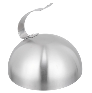 ฝาครอบเค้กสแตนเลสสำหรับร้านอาหารบุฟเฟ่ต์การจัดเลี้ยงอาหารสุดหรูตู้โชว์อาหารฝาปิดสำหรับสเต็กโดม - Product Image 4