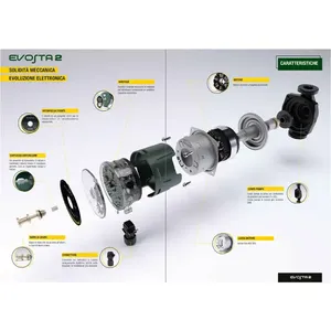 Circolatore Elettronico a Rotore Umido Evosta2 Dab 40-70/180 AC 230V Industriale 60231852 per Sistema HVAC - Product Image 6