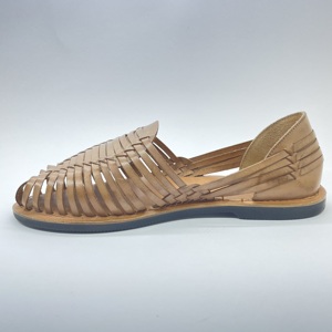 Huarache-Sandalias de cuero de estilo gladiador para hombre, sandalias de cuero Premium de alta calidad con correa múltiple, nuevo estilo, venta al por mayor - Product Image 4