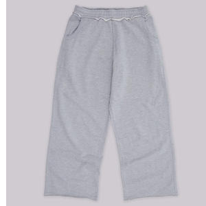 Pantalon de jogging décontracté pour homme en molleton de coton délavé respirant avec cordon de serrage et taille élastique – Fabrication OEM/ODM - Product Image 5