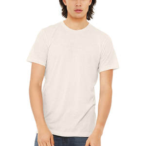 NEXT Level Apparel เสื้อยืดคอกลมแขนสั้นสำหรับผู้ชาย, เสื้อยืดคอกลมทรงพอดีตัวทำจาก100% คอมบ์สามส่วนเสื้อยืดแขนสั้น - Product Image 1