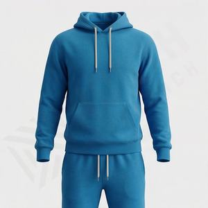 El Mejor Producto Informal, 100% Algodón, Alta Calidad, Personalizable, Color Sólido, Transpirable, Chándal de Invierno para Hombre, Ropa de Gimnasio - Product Image 1