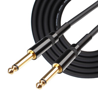 GTC016BG Yinyu 22AWG 6.35mm Oxygen-Free Copper Instrument Cable with Gold-Plated 1/4" Connectors