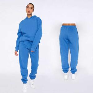 Conjunto Deportivo de Moda para Mujer, Otoño-Invierno, Estampado, Transpirable, Cortavientos, con Capucha, Manga Larga, Algodón, Servicio OEM, Calidad, Nuevo, en Oferta - Product Image 6