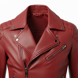 Chaqueta de Motociclista de Piel de Cordero de Calidad para Mujer, Chaqueta de Cuero Auténtico Multicolor, Ropa de Motociclista, Ajuste Entallado, Moda Urbana, Chaqueta de Cuero al por Mayor - Product Image 5