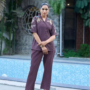 Daizy Viscose Crap Coord Set Style formel Kurtis Fabriqué en Inde par Mittoo Vêtements indiens et pakistanais - Product Image 6